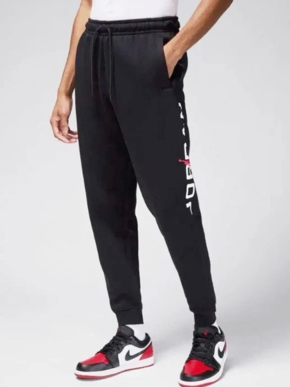 $78 NEW Nike Mens Jordan Essentials Air Stretch Fleece Jogger Pants HQ4645 XL
